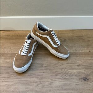 Vans Old Skool Suede Sneakers | Brown | Women’s 8 / Men’s 6.5